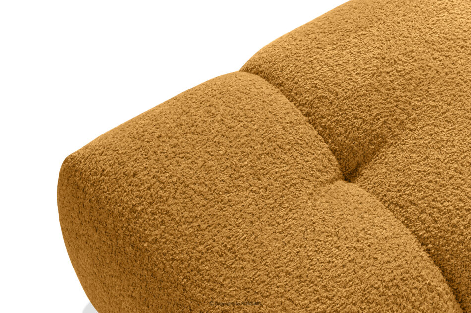 RAVIA Zestaw wypoczynkowy w stylu japandi boucle miodowy miodowy - zdjęcie 19