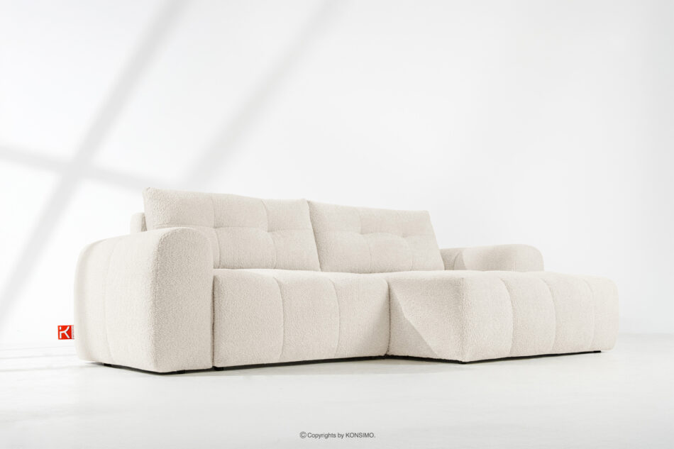 RAVIA Zestaw wypoczynkowy w stylu japandi boucle biały biały - zdjęcie 22