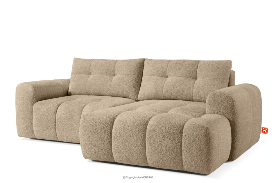 RAVIA Zestaw wypoczynkowy w stylu japandi boucle beżowy beżowy - zdjęcie 5