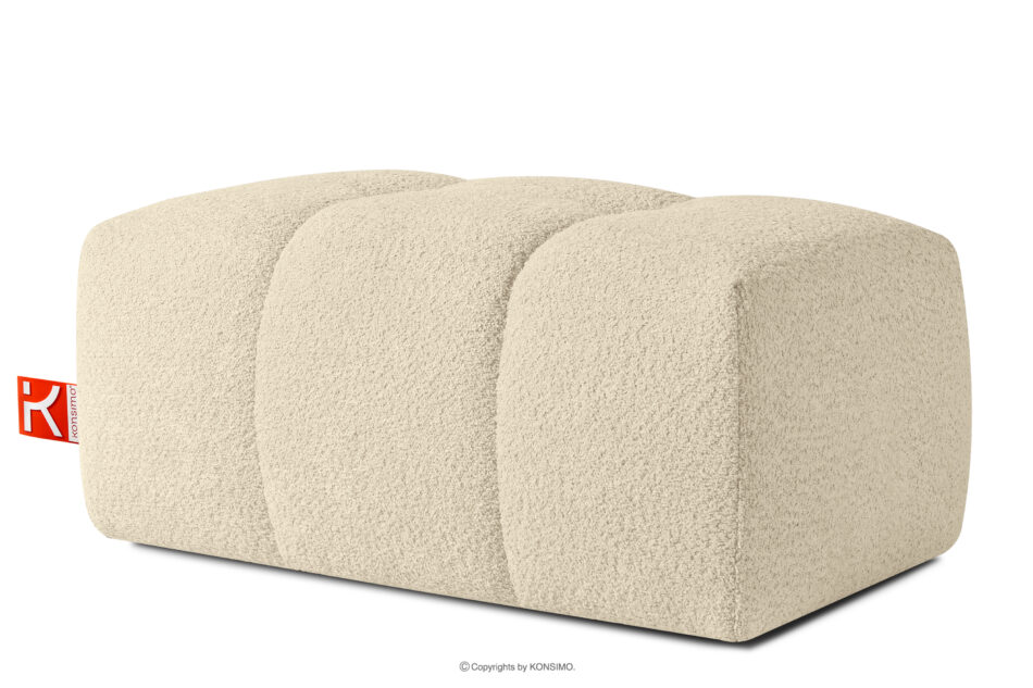 RAVIA Zestaw wypoczynkowy w stylu japandi boucle jasny beżowy jasny beżowy - zdjęcie 18