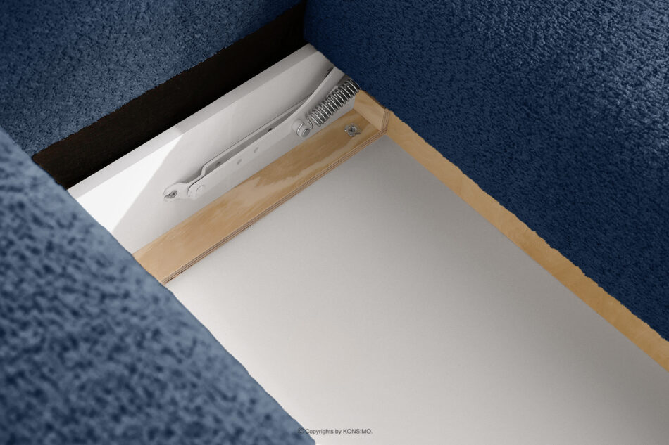 RAVIA Zestaw wypoczynkowy w stylu japandi boucle granatowy granatowy - zdjęcie 15