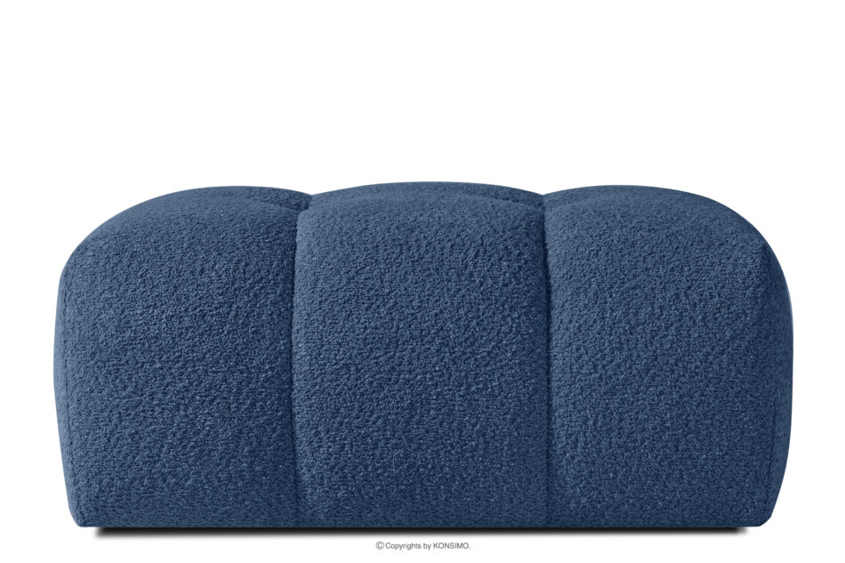 RAVIA Zestaw wypoczynkowy w stylu japandi boucle granatowy granatowy - zdjęcie 16