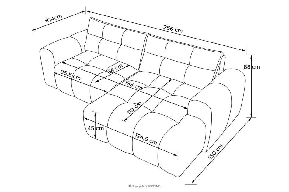 RAVIA Zestaw wypoczynkowy w stylu japandi boucle miodowy miodowy - zdjęcie 25