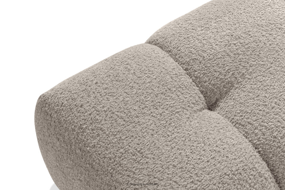 RAVIA Zestaw wypoczynkowy do salonu w stylu japandi boucle szary szary - zdjęcie 19