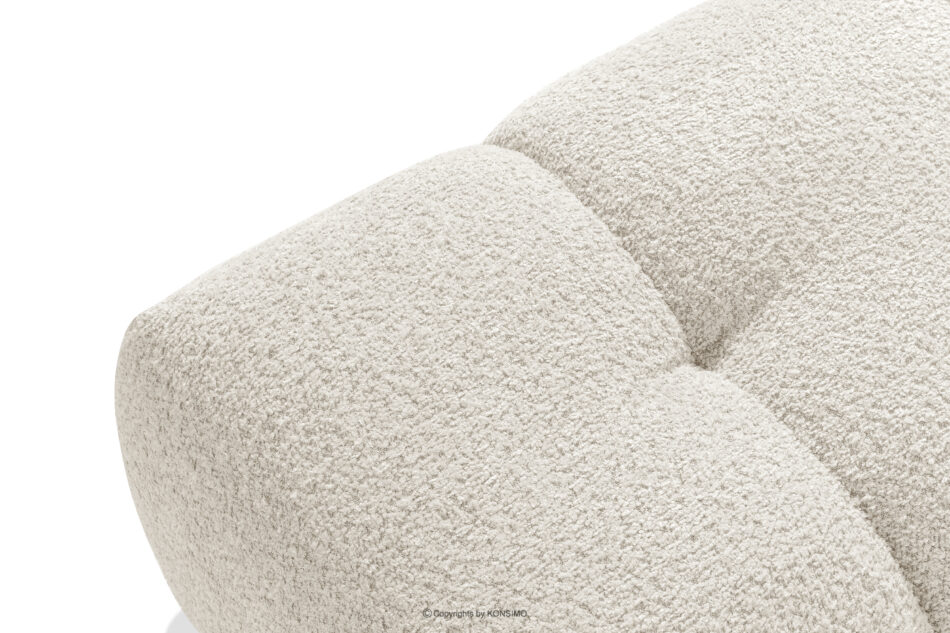 RAVIA Zestaw wypoczynkowy do salonu w stylu japandi boucle biały biały - zdjęcie 18