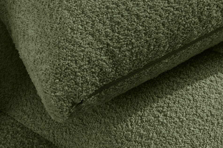 RAVIA Zestaw wypoczynkowy do salonu w stylu japandi boucle oliwkowy oliwkowy - zdjęcie 13