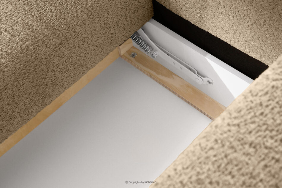 RAVIA Zestaw wypoczynkowy do salonu w stylu japandi boucle beżowy beżowy - zdjęcie 16