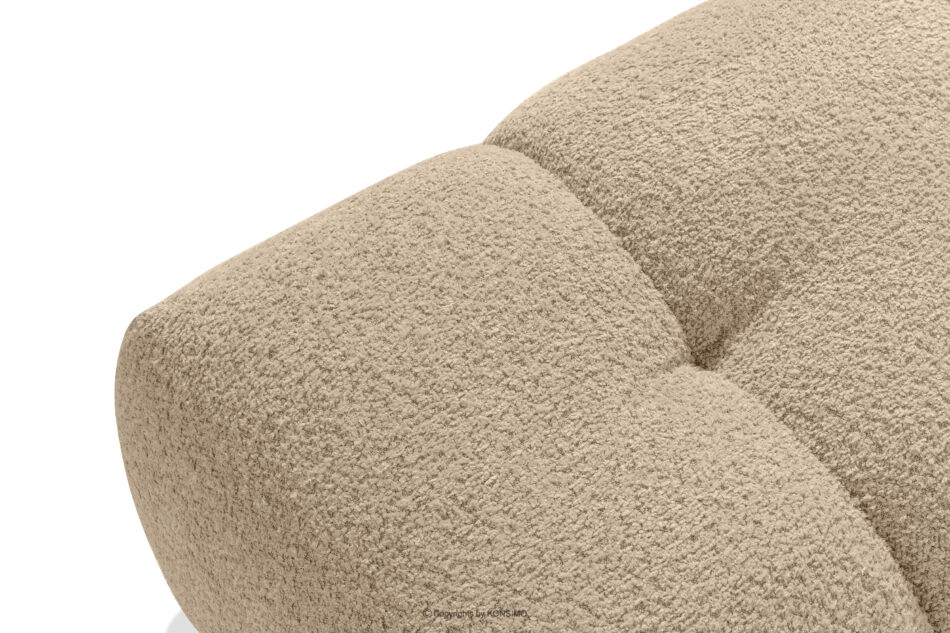 RAVIA Zestaw wypoczynkowy do salonu w stylu japandi boucle beżowy beżowy - zdjęcie 19