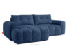 RAVIA Zestaw wypoczynkowy do salonu w stylu japandi boucle granatowy granatowy - zdjęcie 6