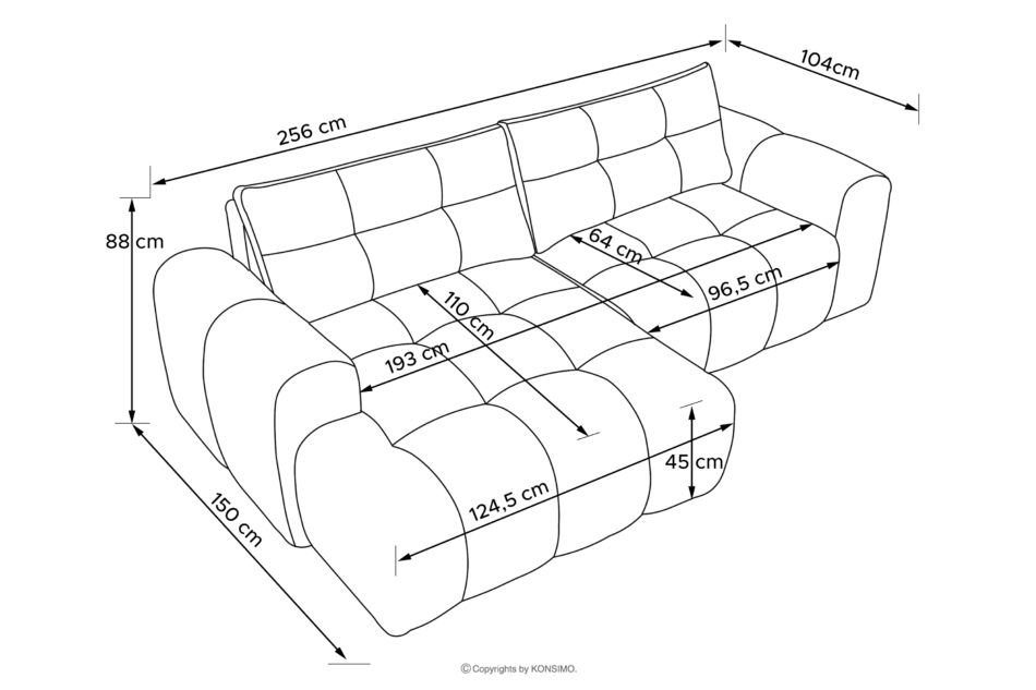 RAVIA Zestaw wypoczynkowy do salonu w stylu japandi boucle ciemny szary ciemny szary - zdjęcie 25