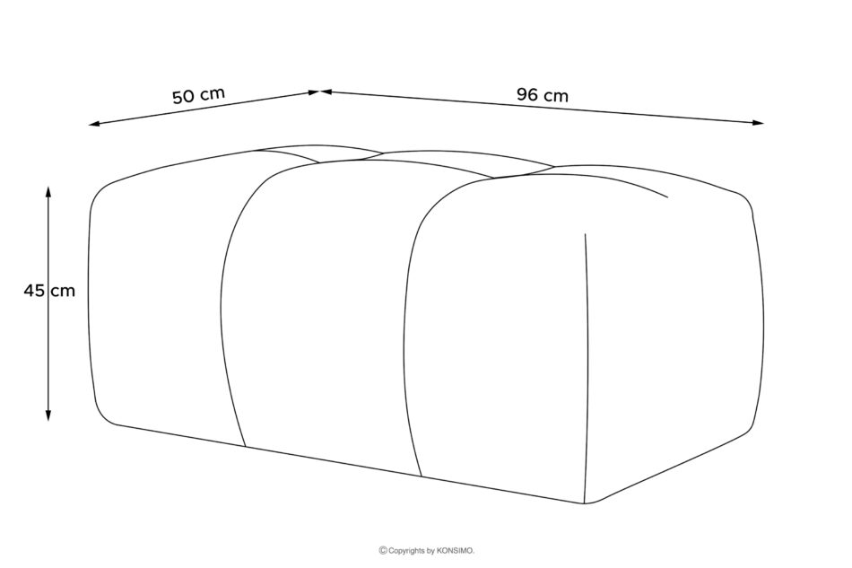 RAVIA Zestaw wypoczynkowy do salonu w stylu japandi boucle ciemny szary ciemny szary - zdjęcie 27