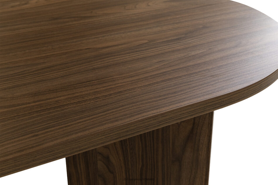 FABER Stół do jadalni w stylu modern orzech ciemny orzech ciemny - zdjęcie 7