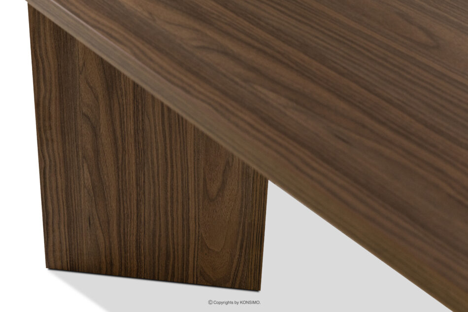 FABER Stół do jadalni w stylu modern orzech ciemny orzech ciemny - zdjęcie 8