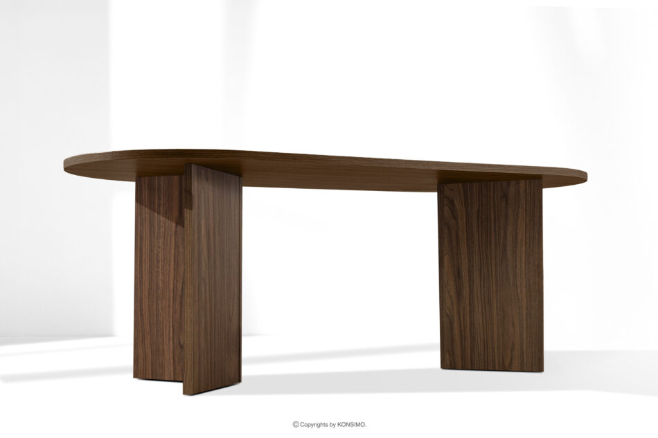 FABER Stół do jadalni w stylu modern orzech ciemny orzech ciemny - zdjęcie 11