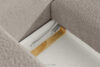 ELOSA Sofa 3 japandi w tkaninie boucle szary szary - zdjęcie 14
