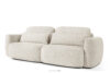 ELOSA Sofa 3 japandi w tkaninie boucle biały biały - zdjęcie 3