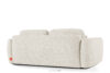 ELOSA Sofa 3 japandi w tkaninie boucle biały biały - zdjęcie 6