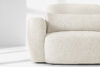 ELOSA Sofa 3 japandi w tkaninie boucle biały biały - zdjęcie 7
