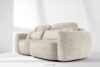 ELOSA Sofa 3 japandi w tkaninie boucle biały biały - zdjęcie 20