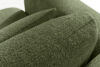 ELOSA Sofa trzyosobowa w stylu japońskim w tkaninie boucle oliwkowy oliwkowy - zdjęcie 10