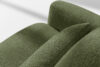 ELOSA Sofa trzyosobowa w stylu japońskim w tkaninie boucle oliwkowy oliwkowy - zdjęcie 12