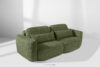 ELOSA Sofa trzyosobowa w stylu japońskim w tkaninie boucle oliwkowy oliwkowy - zdjęcie 21