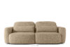 Sofa 3 japandi w tkaninie boucle beżowy