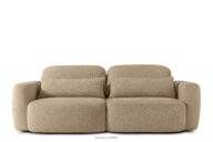 Sofa 3 japandi w tkaninie boucle beżowy