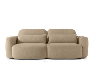 ELOSA, https://konsimo.pl/kolekcja/elosa/ Sofa 3 japandi w tkaninie boucle beżowy beżowy - zdjęcie