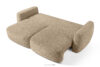 ELOSA Sofa 3 japandi w tkaninie boucle beżowy beżowy - zdjęcie 5