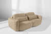 ELOSA Sofa 3 japandi w tkaninie boucle beżowy beżowy - zdjęcie 21