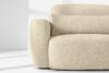 ELOSA Sofa 3 japandi w tkaninie boucle jasny beżowy jasny beżowy - zdjęcie 7