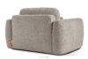 ELOSA Sofa i fotel japandi w tkaninie boucle szary szary - zdjęcie 20