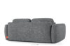 ELOSA Sofa i fotel w stylu japońskim w tkaninie boucle ciemny szary ciemny szary - zdjęcie 7