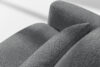 ELOSA Sofa i fotel w stylu japońskim w tkaninie boucle ciemny szary ciemny szary - zdjęcie 13