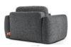 ELOSA Sofa i fotel w stylu japońskim w tkaninie boucle ciemny szary ciemny szary - zdjęcie 20