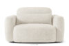 ELOSA Sofa i fotel japandi w tkaninie boucle biały biały - zdjęcie 17