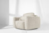 ELOSA Sofa i fotel japandi w tkaninie boucle biały biały - zdjęcie 29