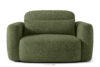 ELOSA Sofa i fotel w stylu japońskim w tkaninie boucle oliwkowy oliwkowy - zdjęcie 17
