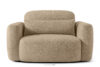 ELOSA Sofa i fotel japandi w tkaninie boucle beżowy beżowy - zdjęcie 17