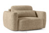 ELOSA Sofa i fotel japandi w tkaninie boucle beżowy beżowy - zdjęcie 19