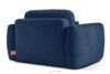 ELOSA Sofa i fotel w stylu japońskim w tkaninie boucle granatowy granatowy - zdjęcie 20