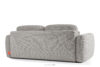 ELOSA Sofa 3 japandi w tkaninie szenil jasny szary jasny szary - zdjęcie 6