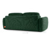 ELOSA Sofa trzyosobowa w stylu japońskim w tkaninie szenil zielony zielony - zdjęcie 6