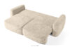 ELOSA Sofa 3 japandi w tkaninie szenil kremowy kremowy - zdjęcie 5