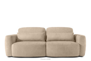 ELOSA, https://konsimo.pl/kolekcja/elosa/ Sofa 3 japandi w tkaninie szenil beżowy beżowy - zdjęcie