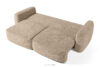 ELOSA Sofa 3 japandi w tkaninie szenil beżowy beżowy - zdjęcie 5