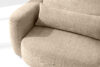 ELOSA Sofa 3 japandi w tkaninie szenil beżowy beżowy - zdjęcie 8