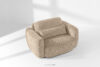 ELOSA Sofa i fotel japandi w tkaninie szenil beżowy beżowy - zdjęcie 25