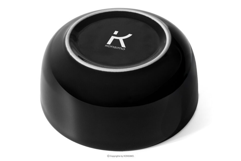 VICTO Miska czarny połysk czarny połysk - zdjęcie 4